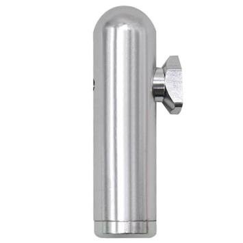 Aluminium snuif bullet met doseerring